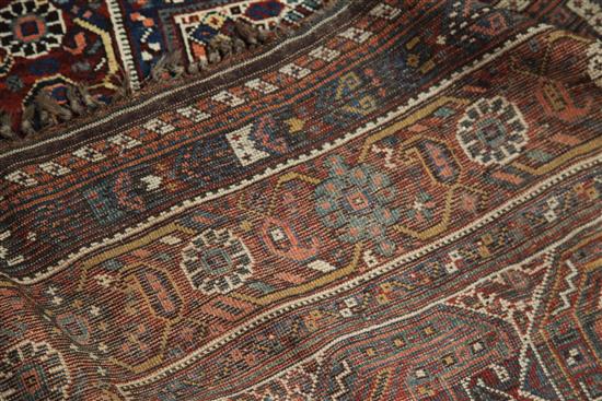 A Kazak rug, 6ft 5in by 4ft 7in.